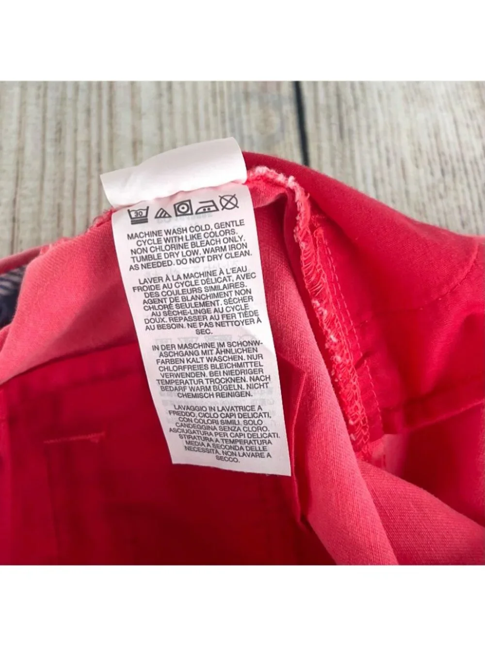 J.Crew Chino Shorts Neon Coral Size 00